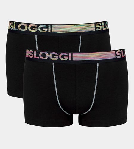 Confezione Da 2 Boxer Go Abc Natural Uomo Taglie M - sloggi - Modalova