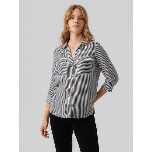 Camicia A Righe, Maniche Lunghe Donna Taglie XS - vero moda - Modalova