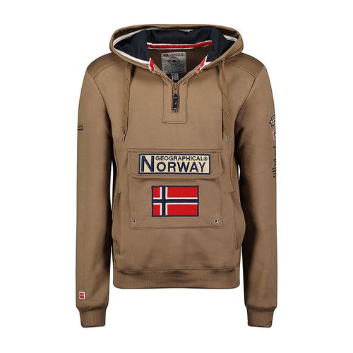 Felpa Con Cappuccio Gymclass Uomo Taglie XXL - geographical norway - Modalova