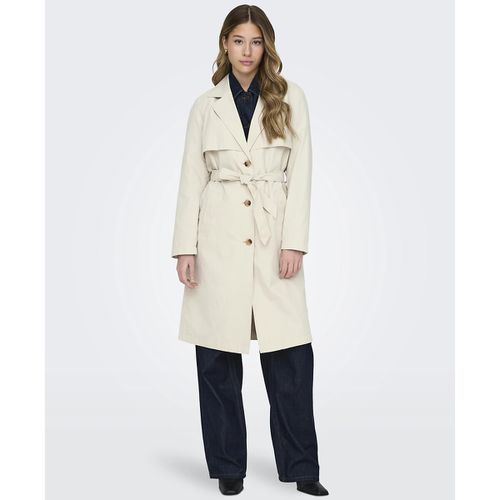 Trench Media Lunghezza, Cintura Da Annodare Donna Taglie XS - jdy - Modalova