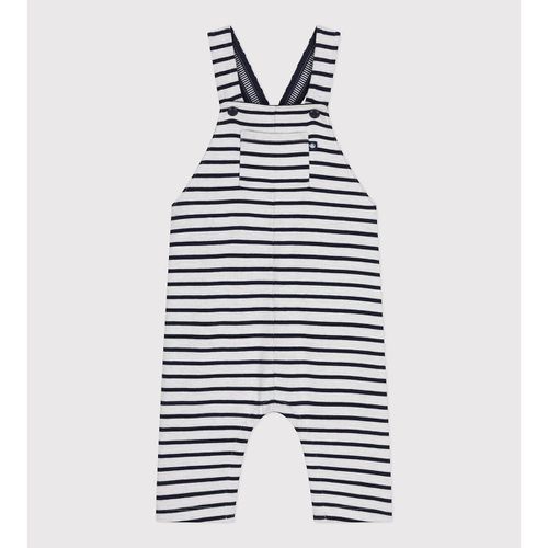 Salopette Lunga A Righe In Jersey Taglie 18 mesi - 81 cm - petit bateau - Modalova