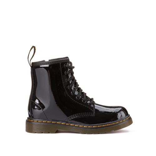 Boots pelle vernice con lacci Delaney - DR. MARTENS - Modalova