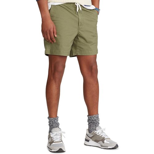 Shorts Dritto In Cotone Stretch Prepster - polo ralph lauren - Modalova