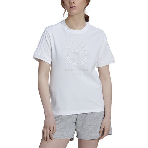 T-shirt Crest Graphic Donna Taglie 36 (FR) - 40 (IT) - adidas originals - Modalova