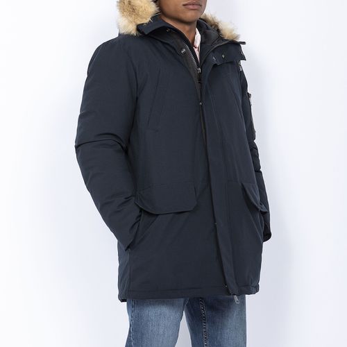 Parka Caldo Con Cappuccio Nelson Uomo Taglie 3XL - schott - Modalova