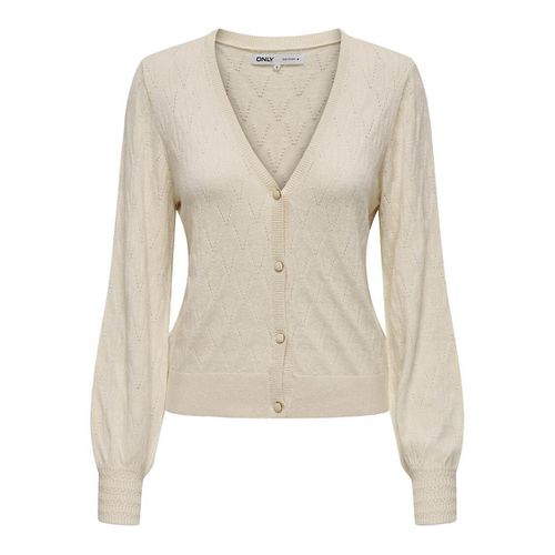 Cardigan scollo a V in fine maglia - ONLY - Modalova