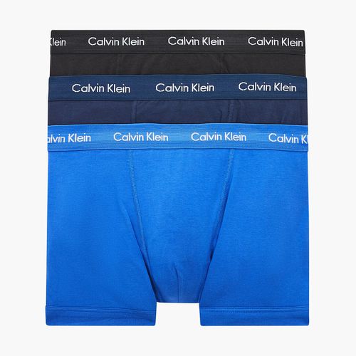 Confezione Da 3 Boxer In Cotone Stretch Uomo Taglie L - calvin klein underwear - Modalova