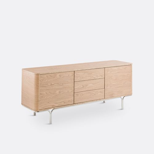 Credenza 2 ante, 3 cassetti, Giorgio - LA REDOUTE INTERIEURS - Modalova