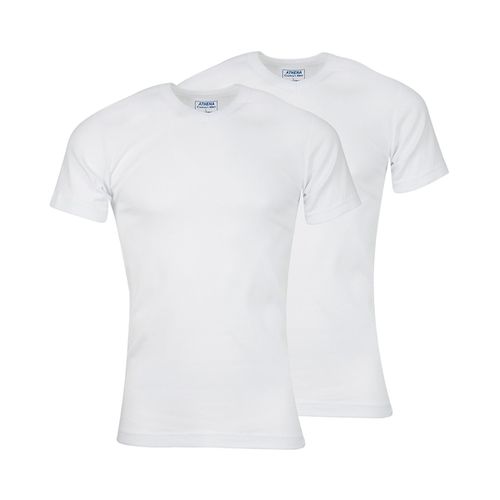 Confezione da 2 T-shirt scollo a V cotone biologico - ATHENA - Modalova