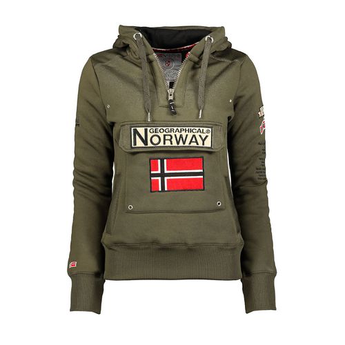 Felpa con cappuccio Gymclass - GEOGRAPHICAL NORWAY - Modalova