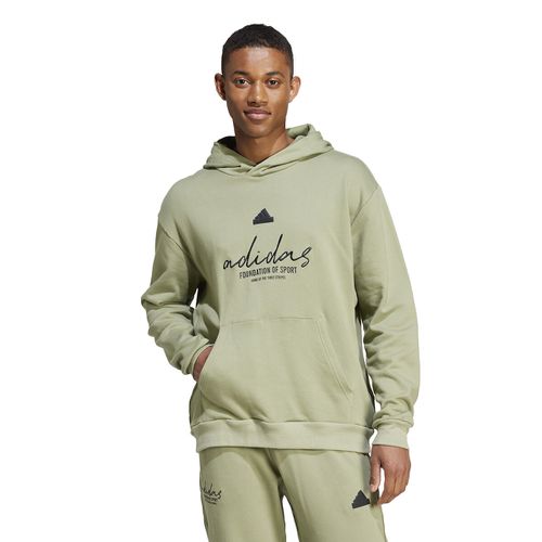 Felpa con cappuccio con doppio logo - ADIDAS SPORTSWEAR - Modalova