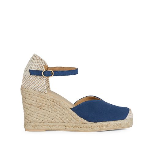 Espadrillas scamosciate con zeppa Gelsa - GEOX - Modalova