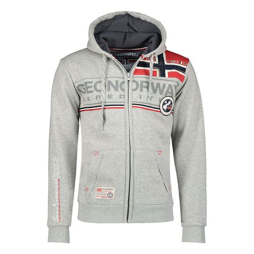 Felpa con cappuccio stampata Flipper - GEOGRAPHICAL NORWAY - Modalova