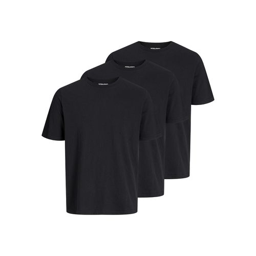 Confezione da 3 t-shirt tinta unita girocollo - JACK & JONES - Modalova
