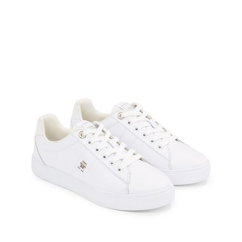 Sneakers Essential Elevated In Pelle Donna Taglie 38 - tommy hilfiger - Modalova