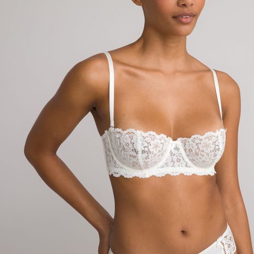 Reggiseno A Fascia In Pizzo Donna Taglie 2 B - la redoute collections - Modalova