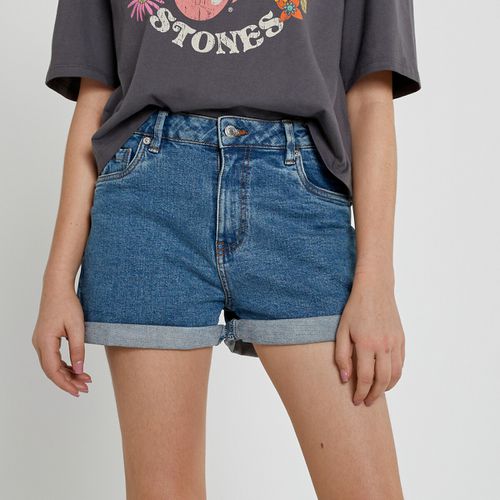 Shorts In Denim, Vita Alta Bambina Taglie 10 anni - 138 cm - la redoute collections - Modalova