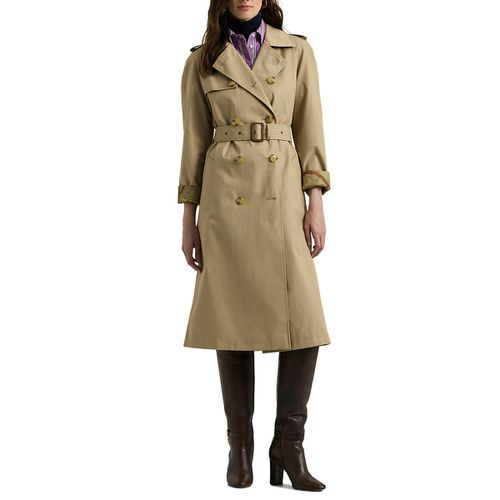 Trench Con Cintura Donna Taglie L - lauren ralph lauren - Modalova