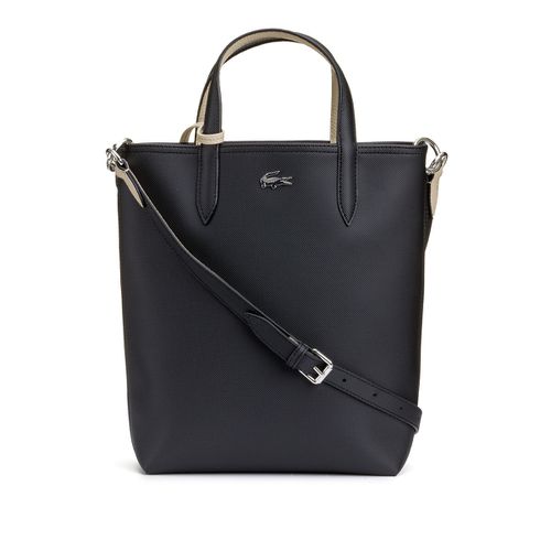 Borsa Tote Reversibile In Tela Spalmata Anna - lacoste - Modalova