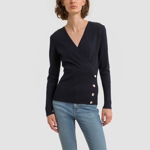 Pull In Maglia Fine, Scollo A V Donna Taglie XS - morgan - Modalova