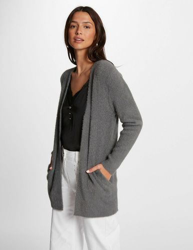 Cardigan lungo morbida maglia - MORGAN - Modalova