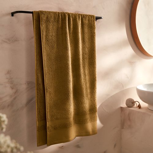 Maxi Telo Da Bagno Cotone Pettinato 600g/m2, Kheops Taglie 86 x 150 cm - la redoute interieurs - Modalova