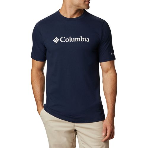 T-shirt maniche corte logo al petto essentiel - COLUMBIA - Modalova