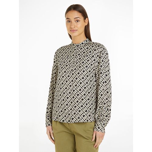 Blusa Fantasia Con Maniche Lunghe Donna Taglie 36 (FR) - 40 (IT) - tommy hilfiger - Modalova