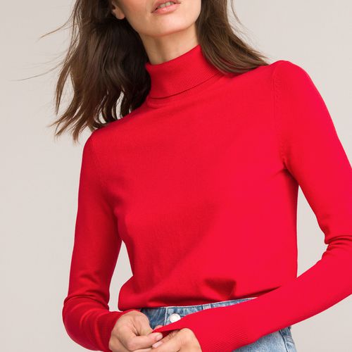 Maglione basico, collo a dolcevita - LA REDOUTE COLLECTIONS - Modalova