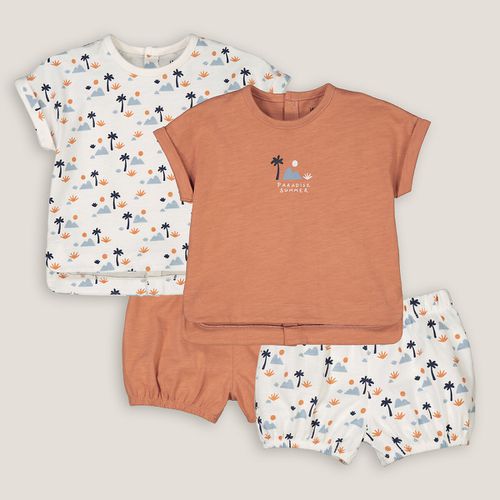 Confezione da 2 set da 2 T-shirts + bloomers - LA REDOUTE COLLECTIONS - Modalova