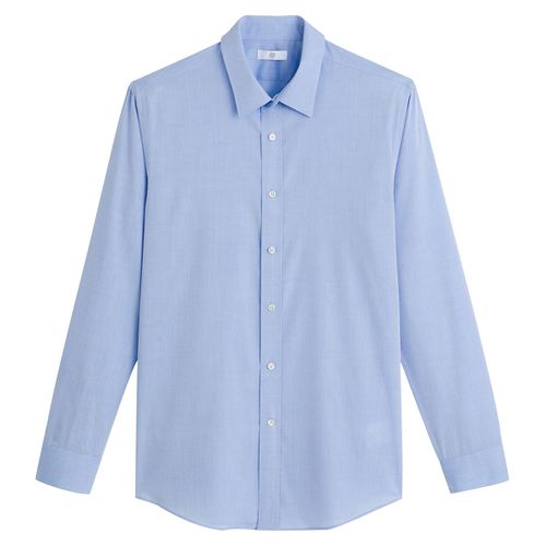 Camicia taglio slim, collo francese maniche lunghe - LA REDOUTE COLLECTIONS - Modalova