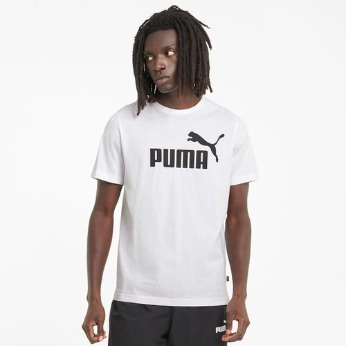 T-shirt Maniche Corte Maxi Logo Essentiel Uomo Taglie S - puma - Modalova