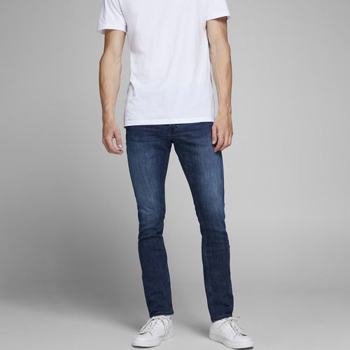 Jeans Slim Stretch Glenn Uomo Taglie W28 L30 (US) - 42 (IT) - jack & jones - Modalova