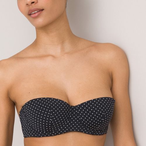 Reggiseno a fascia in microfibra - LA REDOUTE COLLECTIONS - Modalova