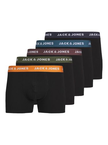 Confezione da 5 boxer tinta unita - JACK & JONES - Modalova