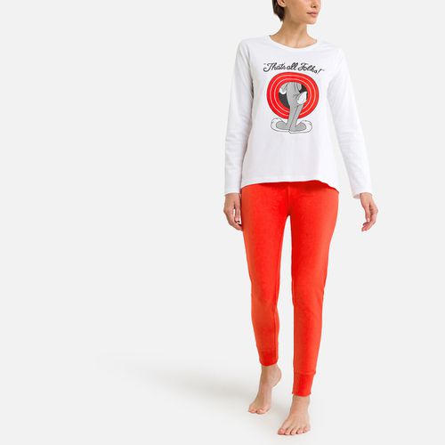 Pigiama Lungo In Cotone Donna Taglie S - looney tunes - Modalova