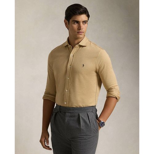 Camicia In Cotone Con Motivi Logo Ricamato Uomo Taglie L - polo ralph lauren - Modalova