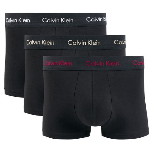 Confezione Da 3 Boxer Tinta Unita Low Rise - calvin klein underwear - Modalova