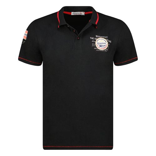 Polo a maniche corte con stampa Kilsvik - GEOGRAPHICAL NORWAY - Modalova