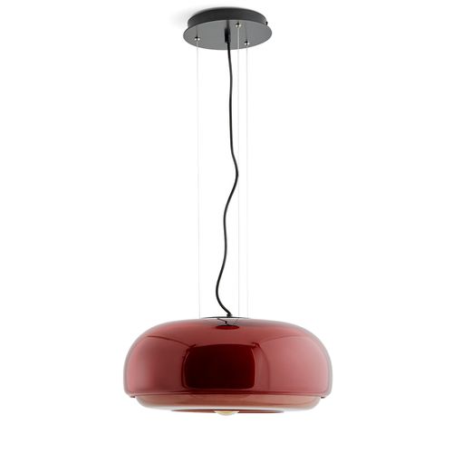 Lampadario In Vetro Colorato Ø45 Cm, Kinoko - la redoute interieurs - Modalova