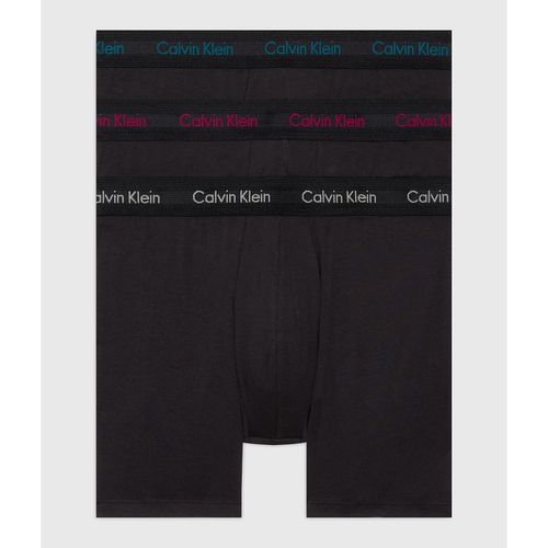 Confezione Da 3 Boxer Tinta Unita Uomo Taglie S - calvin klein underwear - Modalova