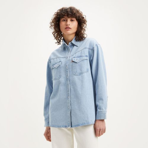 Blusa Oversize Con Collo A Punta - levi's - Modalova