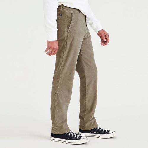 Pantaloni Velluto A Coste Original Chino Slim Uomo Taglie W32 L32 US) - 46 (IT) - dockers - Modalova