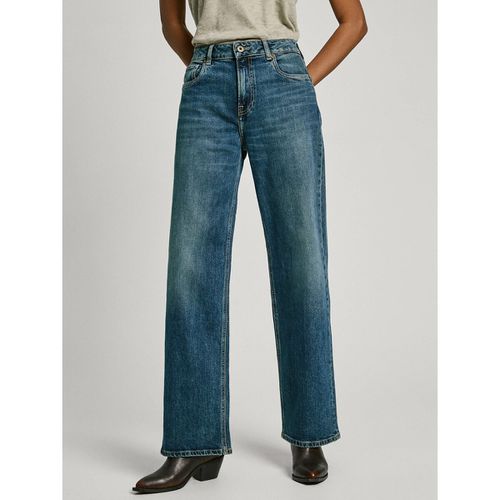 Jeans Loose St, Vita Alta Donna Taglie W27 L30 (US) - 40 (IT) - pepe jeans - Modalova