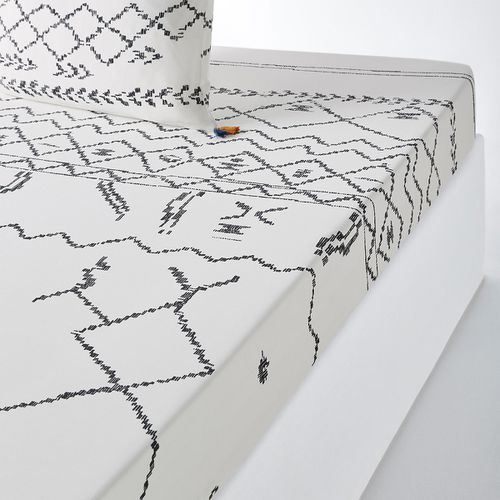 Lenzuolo Con Angoli Cotone, Afro Craft Taglie 140 x 190 cm - la redoute interieurs - Modalova