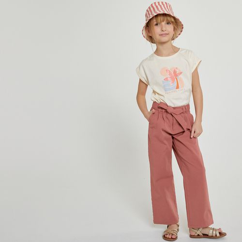 Pantaloni Chino Larghi Con Cintura Taglie 3 anni - 94 cm - la redoute collections - Modalova