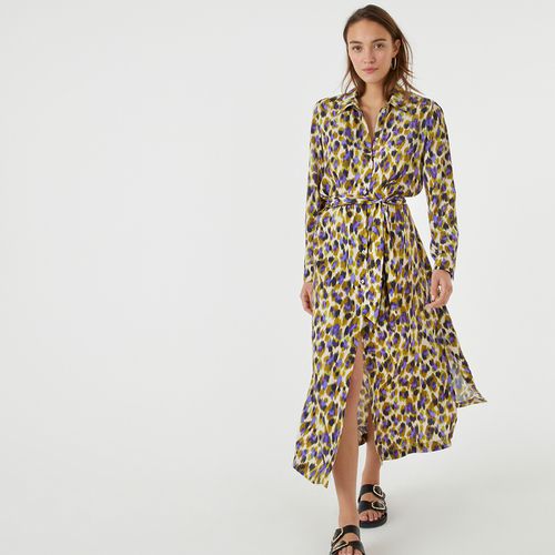 Abito chemisier lungo, stampa animalier - LA REDOUTE COLLECTIONS - Modalova