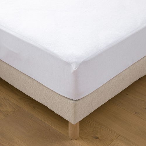 Coprimaterasso In Tessuto Felpato Stretch Impermeabile Taglie 140 x 190 cm - la redoute interieurs - best - Modalova