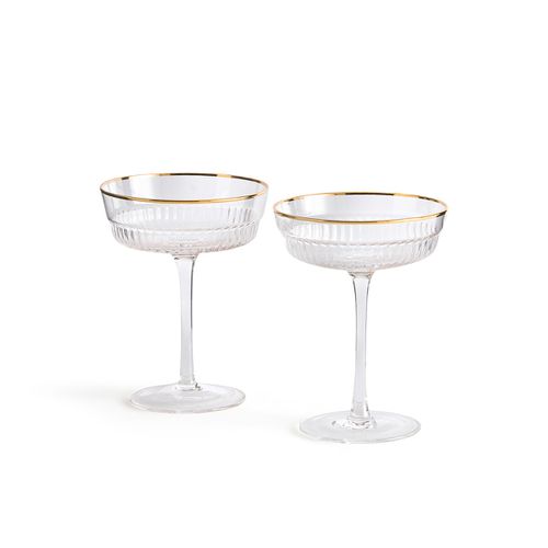 Set di 2 bicchieri da champagne, Togari - LA REDOUTE INTERIEURS - Modalova