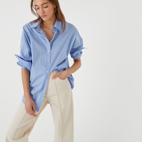 Camicia Signature, righe ampie, maniche lunghe - LA REDOUTE COLLECTIONS - Modalova